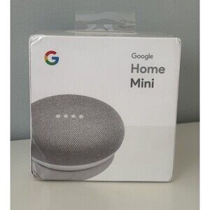 Google Home Mini Smart Speaker with Google Assistant GA00210-US Chalk New In Box